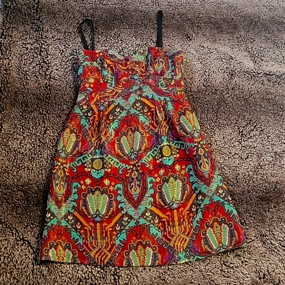 Nanette Lepore multicolored dress, Size 10